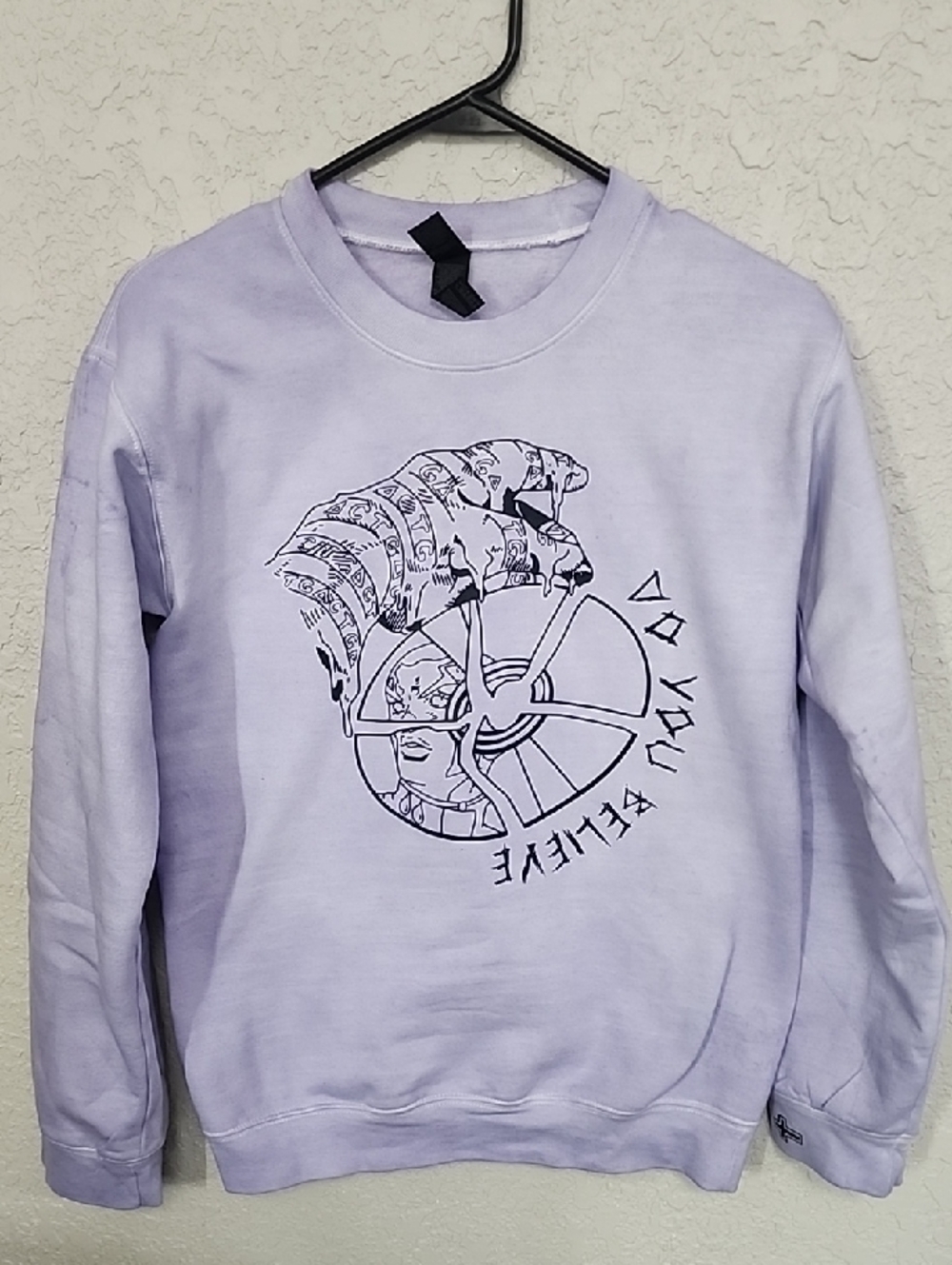 Jojo's Bizarre Adventure Pucci Made In Heaven Purple Crewneck Sweatshirt